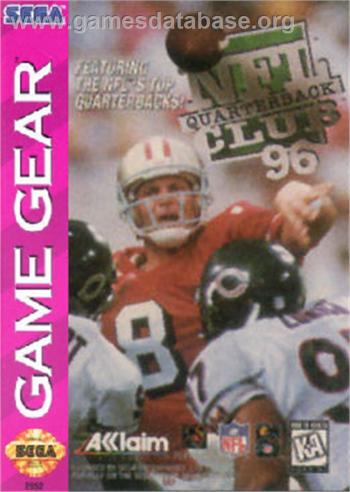 Cover NFL Quarterback Club '96 for Game Gear